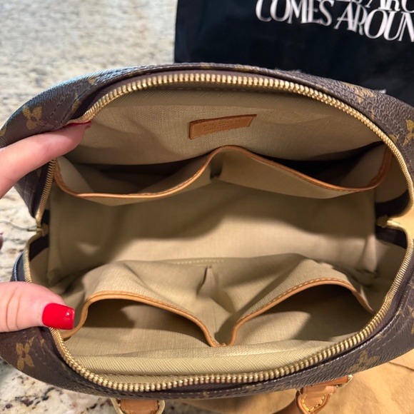 Authentic Louis Vuitton Monogram Handbag Purse & Wallet Set,Tags, Made in France - Picture 8 of 17